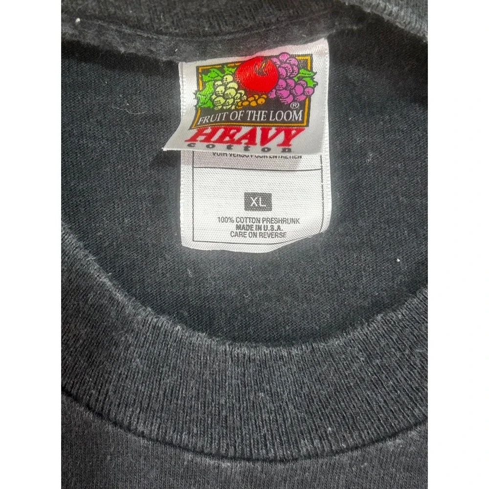Vintage 1996 Chicago Bulls GO FOR 4 Tee Men XL‎ Fruit of the Loom Single Stitch